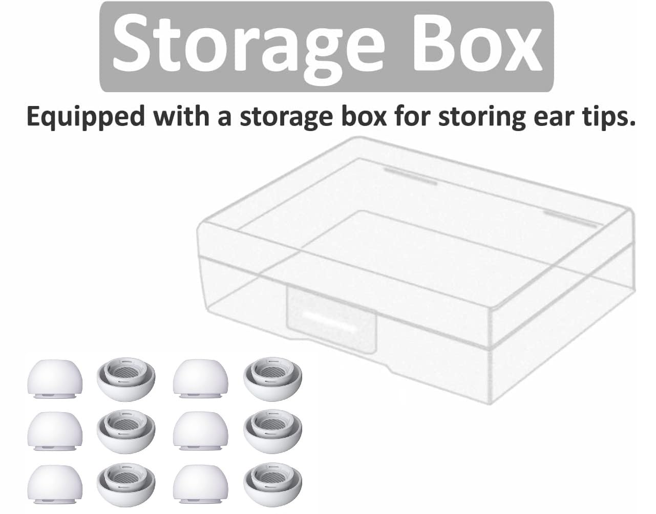 AirPods Pro 第1世代 A2083 外箱/充電ケース/イヤーピース付 Amazon | Pohgelan AirPods Pro 第2世代/第1世代交換用イヤー